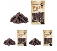 snack per cani - bastoncini per cani - hapki pure strips - yak - mono proteine - 85g (Confezione da 3)