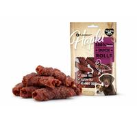 snack per cani - bastoncini per cani - Hapki rotolini con anatra - 85 g - senza glutine - senza cereali - senza zuccheri aggiunti