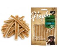 Snack per cani - Bastoncini per cani - Hapki Strisce di sushi con carote & pesce - Senza cereali - 85 g - Flamingo