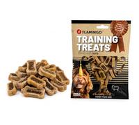 snack per cani - bastoncini per cani - ossicini all'agnello per addestramento - piccoli premi - 100 g - prodotto in Europa - Flamingo
