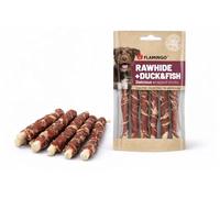 snack per cani - bastoncini per cani - R'Hide con anatra e merluzzo - 12 cm - 6 pezzi - 70 g - senza glutine - senza cereali - senza zuccheri aggiunti