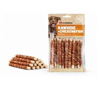 snack per cani - bastoncini per cani - R'Hide con pollo e merluzzo - 12 cm - 30 pezzi - 350 g - senza glutine - senza cereali - senza zuccheri aggiunti