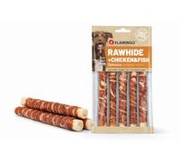 snack per cani - bastoncini per cani - R'Hide con pollo e merluzzo - 12 cm - 6 pezzi - 70 g - senza glutine - senza cereali - senza zuccheri aggiunti