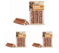 snack per cani - bastoncini per cani - R'Hide con pollo e merluzzo - 17 cm - 3 pezzi - 155 g - senza glutine - senza cereali - senza zuccheri aggiunti (Confezione da 3)