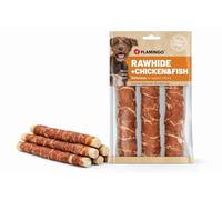 snack per cani - bastoncini per cani - R'Hide con pollo e merluzzo - 25 cm - 3 pezzi - 240 g - senza glutine - senza cereali - senza zuccheri aggiunti