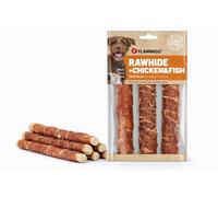 snack per cani - bastoncini per cani - R'Hide con pollo e merluzzo - 28 cm - 3 pezzi - 280 g - senza glutine - senza cereali - senza zuccheri aggiunti