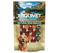 Snack per cani (confezione da 12) - Lecca-lecca al pollo, anatra e manzo 100 g, snack naturali per cani - Arquivet