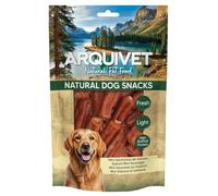 Snack per cani (confezione da 12) - Mini salsicce di salmone 100 g, snack naturali per cani - Arquivet