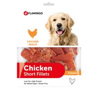 Snack Per Cani Flamingo Chickn Corto 400 G, NUOVO