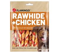 Snack Per Cani Flamingo R'Hide Mix Con Pollo 350 G, NUOVO