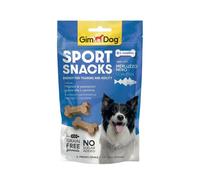 Snack per cani GimDog Sport con Merluzzo Nero 60 gr Blu
