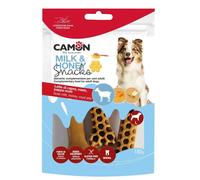 Snack per cani latte&miele bones 180 g