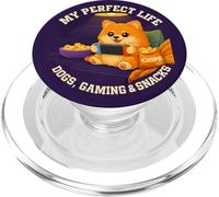 Snack per cani My Perfect Life Gamer, design accogliente e carino PopSockets PopGrip per MagSafe