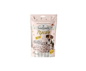 Snack per cani Popcorn con fegato e cozza verde 100g