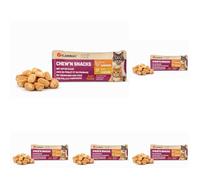 Snack per gatti - Bastoncini per gatti - Flamingo Chew'n Snack Rotolini con pollo e formaggio - 10 g - ricco di proteine - con taurina e vitamina E - senza glutine - senza cereali (Confezione da 5)