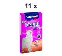 Snack per Gatti Cat Liquid Anatra - 11 X 90g - Ossequi VITAKRAFT