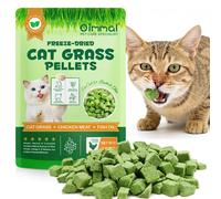 Snack per Gatti con Erba Gatta 80g Crocchette di Erba Gatta Liofilizzata Premio