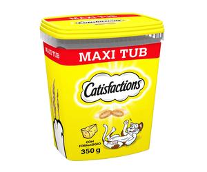 Snack per gatto Formato Scorta 700g al gusto Formaggio 2 Maxi Tub da 350gr