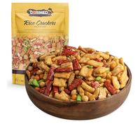 Snack Salati Di Riso, Salatini Orientali Crackers Rigato Mix [1Kg] Perfetto Per Aperitivo, Stuzzichini Croccanti Con Sale. Gusto Paprika Dolce, Qualità Di Prima Scelta Gustosa e Squisita - Dorimed