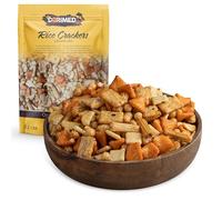Snack Salati - Mix Aperitivo Geisha [1Kg] Chips Di Riso Soffiato Al Gusto Paprika. Crackers Croccanti Dal Gusto Vivace Con Sale. Crostini Buoni E Di Qualità Con Confezione Richiudibile - Dorimed