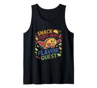 Snack-Sized Hero on a Flavor Quest Cute Taco Canotta