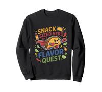Snack-Sized Hero on a Flavor Quest Cute Taco Felpa