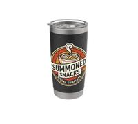 Snack Summoner Funny Conjured Meal Saying Bicchiere termico in acciaio inox doppia parete