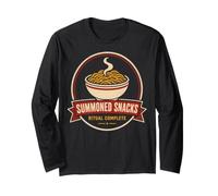 Snack Summoner Funny Conjured Meal Saying Maglia a Manica
