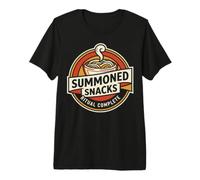 Snack Summoner Funny Conjured Meal Saying Maglietta Premium