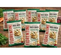 Snack Veggie Mix Mini Gallette di Patate con Carote Spinaci e Barbabietole Non Fritte Senza Glutine Croccanti e Leggere Confezione Multipla da 4 o 8 Sacchetti da 70 g (8 sacchetti da 70 g)