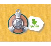 Snack World Treasure Box 1st PR Scudo in legno Qloris jara Nuovo dal Giappone...