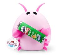 Snackle Serie 2 Snackle da 20 cm di ZURU, peluche batuffoloso, coccoloso e schiacciabile da 20 cm con accessorio snack, Pink Shrimp (Pringles, Sour Cream & Onion)