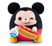 Snackles Disney, peluche da 35 cm di ZURU, peluche con accessorio snack(Mickey)