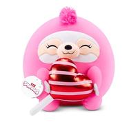 Snackles Love Edition Bradipo Peluche 35cm di ZURU - Grande Morbido Pupazzo con Accessorio Lecca Lecca, Regalo Romantico per Lei Lui, da Collezione