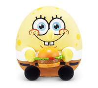 Snackles, peluche personaggio SpongeBob Squarepants da 13 cm di ZURU, peluche con accessorio snack (assortimento casuale)