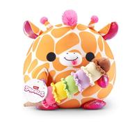 Snackles, peluche Serie 1 non da 35 cm di ZURU, peluche con accessorio snack (LOLA)