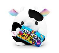 Snackles Serie 1 - Mucca, Peluche Medio a Sorpresa, Peluche Ultra Morbido, Comfort Morbido e Squishy, 28 cm, Peluche con Licenza Accessorio Marca Snack (Mucca)