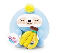Snackles Series 2 Wave 2, Snack Swap, Sloth, 35 cm Snackle by ZURU Cuddly Squish