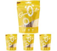 Snackomio Venandi Animal Delicati Straccetti Di Carne Di Agnello - Mastica Premium Per Cani - 125 g (Confezione da 4)