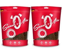 SnackOMio Venandi Animal Delicati Straccetti di Carne di Anatra - Mastica Premium per Cani - 125 g (Confezione da 2)