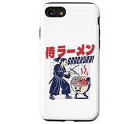 Snackurai, divertente novità giapponese samurai snack ramen Custodia per iPhone SE (2020) / 7/8