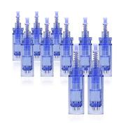 Snadi - Cartuccia di Aghi da 12 Pin per Dermapen A1 e A6 | Confezione da 10 | Compatibile Solo con Dr. Pen | Ago in Acciaio Chirurgico | Per Ripristino di Capelli e Pelle, Migliora Cicatrici e Macchie