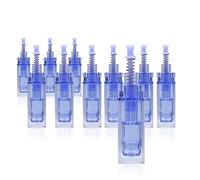Snadi - Cartuccia di Aghi ROUND NANO per Dermapen A1 e A6 | Confezione da 10 | Compatibile Solo con Dr. Pen | Ago in Acciaio Chirurgico | Per Ripristino di Capelli e Pelle, Migliora Cicatrici