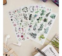 SNAGAROG 12 Pezzi Adesivo per Libro degli Ospiti per Matrimonio Adesivi per Matrimoni a Forme di Fiori e Foglie Adesivi Libro degli Ospiti di Nozze per Album di Foto Libro Degli Ospiti