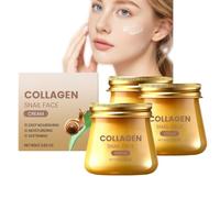 Snail Mucin Collagene Crema Viso con Niacinamide - Anti-rughe Brightening Moisturizer, Firming Repair Hydrating Viso Lotion per le donne, Adatto a tutti i tipi di pelle (3)