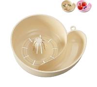 Snail Shape Drainer, Snail Shape Drainer Portable Vegetable Washer, Rotating Fruit & Vegetable Washing Bowl, Kitchen Gadget for Vegetables Wash, Draining Basket (white)