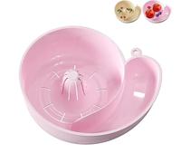 Snail Shape Drainer, Snail Shape Drainer Portable Vegetable Washer, Rotating Fruit & Vegetable Washing Bowl, Kitchen Gadget for Vegetables Wash, Draining Basket (pink)