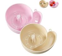 Snail Shape Drainer, Snail Shape Drainer Portable Vegetable Washer, Rotating Fruit & Vegetable Washing Bowl, Kitchen Gadget for Vegetables Wash, Draining Basket (mix)