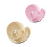Snail Shape Drainer, Snail Shaped Fruit Washer, Portable Kitchen Cleaning Device with Strainer(9.25x3.15 In, Pink) (Mix)