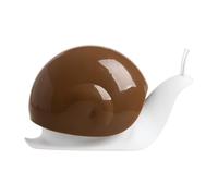 Snail Shaped Soap Dispenser, Refillable Liquid Pump Bottle, Cute Bathroom Soap Container, Resin Style Hand Holder, Decorative Sink Organizer Accessory, for Kitchen Home Dorm Apartment Restaurant Sink